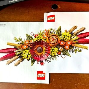 Flower bouquet LEGO set